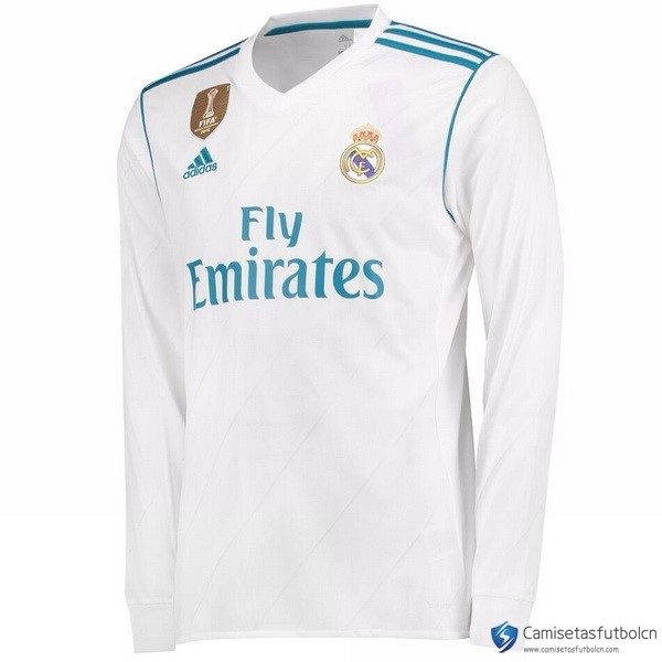 Camiseta Real Madrid Primera equipo ML 2017-18